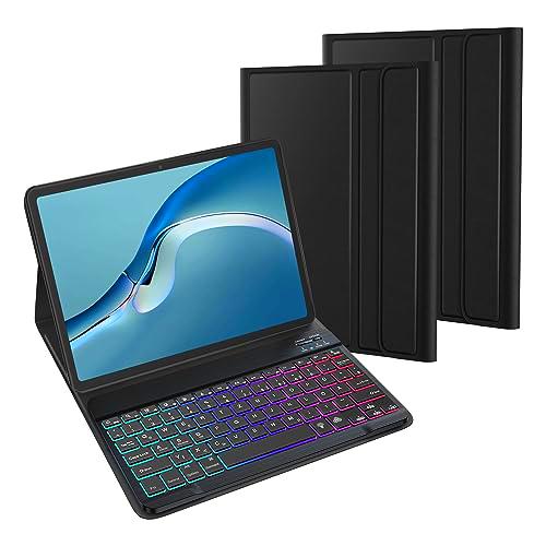 NUOYOOU Funda con teclado para Lenovo Tab P11 (2nd Gen) de 11,5&quot; (TB350FU/TB350XU)