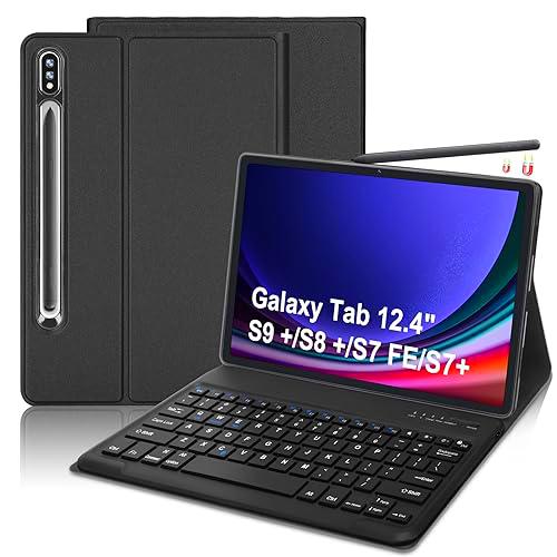 SENGBIRCH - Funda con teclado para Samsung S9 Plus de 12,4 pulgadas