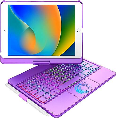 Funda con teclado Touchpad para iPad 9a Gen 10.2&quot; 2021