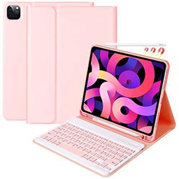 Teclado para iPad Air 5 2022Air 4 2020, funda para iPad Pro 11 202210.9 con funda de teclado francés inalámbrico para iPad Pro 11 2022202120202018