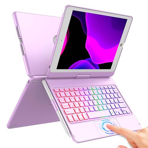 Funda con teclado Touchpad para iPad 9a Gen 10.2&quot; 2021