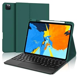 SENGBIRCH - Funda para iPad Pro 11 (2018-2022), iPad Air 5e/Air 4e 10.9 2022/2020 con Smart Trackpad -desmontable inalámbrico teclado