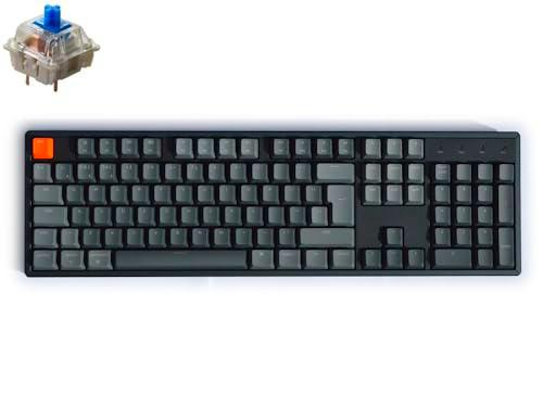 Teclado UK Keychron K10 Bluetooth RGB retroiluminado Hot-Swap Click Aluminio Mac/PC Teclado