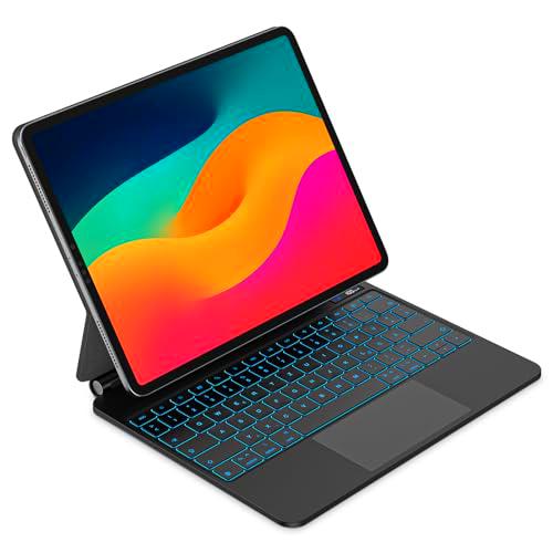 GOOJODOQ Funda con teclado para iPad Pro de 12,9 pulgadas