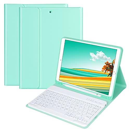 HOTLIFE Funda con teclado para iPad 10,9 pulgadas Air 4 2020/Air 5 2022 iPad 10.9 2023