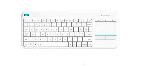 Logitech K400 Plus Teclado Inalámbrico con Touchpad para Televisores