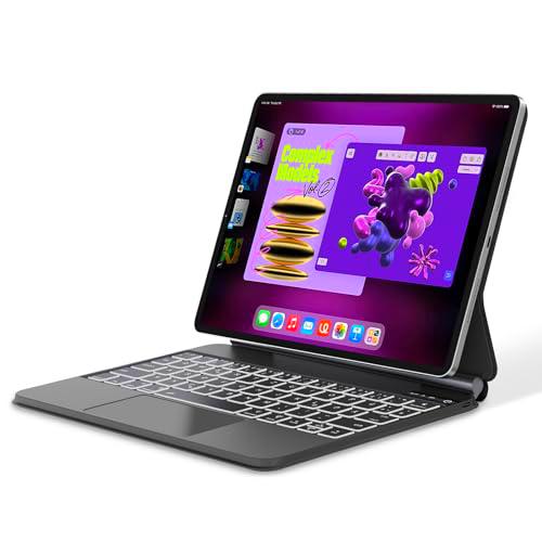 FOGARI Funda con teclado para iPad Pro 11 - Funda Magnética Desmontable