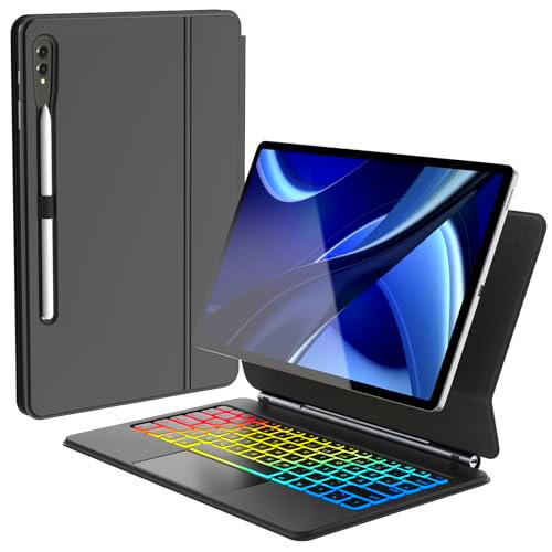 FOGARI Funda con teclado para Samsung Galaxy Tab S9 Plus