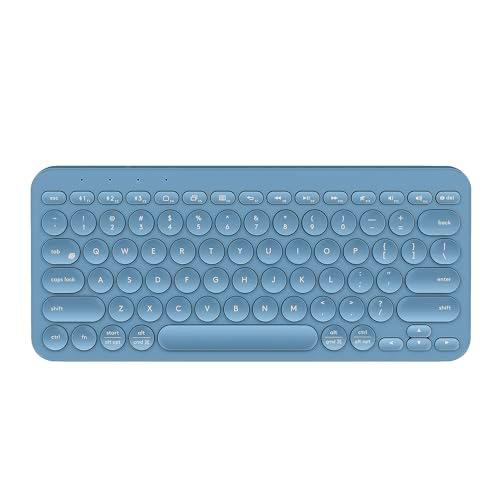 Aptiq Teclado Bluetooth Compacto inalámbrico Azul - QWERTY