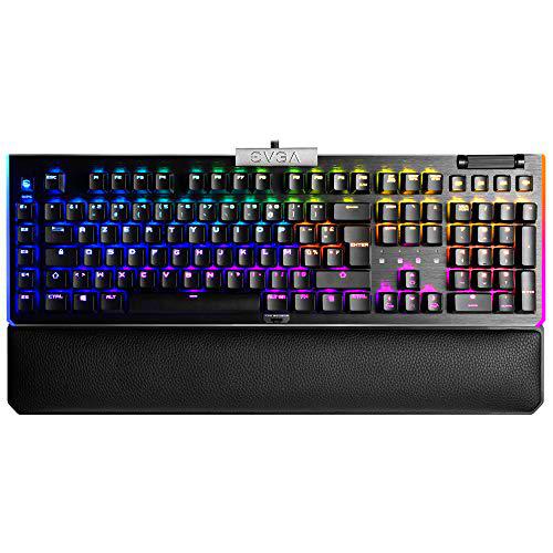 EVGA Z20 RGB Optical Mechanical Teclado de Juegos, RGB Backlit LED