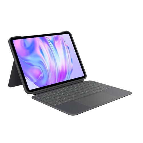 Logitech Combo Touch, Funda con Teclado, iPad Pro 11 Pulgadas (M4)(2024)