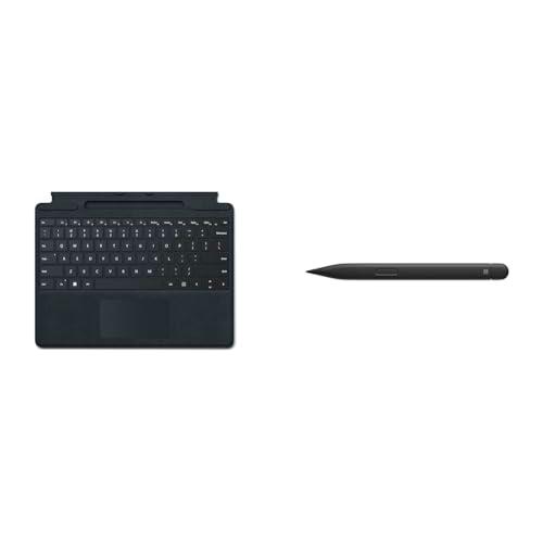 Microsoft Surface Pro Signature Keyboard, Negro &amp; Surface Slim Pen 2