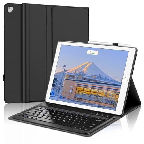 FOGARI Funda con teclado para iPad Pro 12.9 2017 | Funda con teclado para iPad Pro 12.9 2015