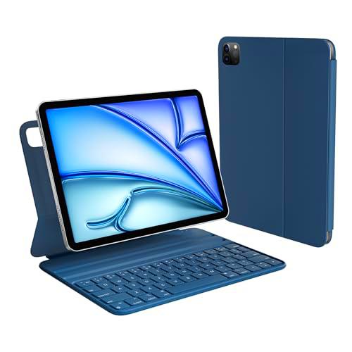 HOU Funda para iPad Air 5 con teclado para iPad Air de 11 pulgadas