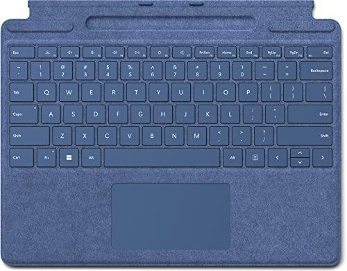 MICROSOFT SURFACE PRO KEYBOARD AZUL MICROSOFT COVER PORT QWERTY ESPAñOL