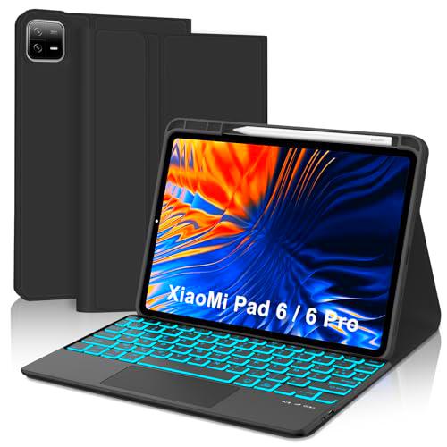 SENGBIRCH Funda Teclado para Xiaomi Pad 6/6 Pro 11'' 2023