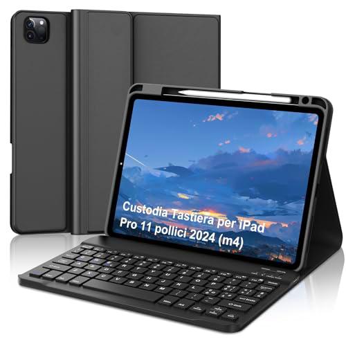 FOGARI funda teclado para iPad pro 11 2024, negro