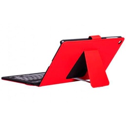 Silver HT Funda para Tablet y Teclado A9+ Rojo