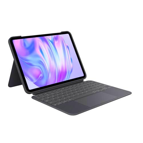 Logitech Combo Touch Funda con Teclado para iPad Pro de 11 Pulgadas (M4)(2024)