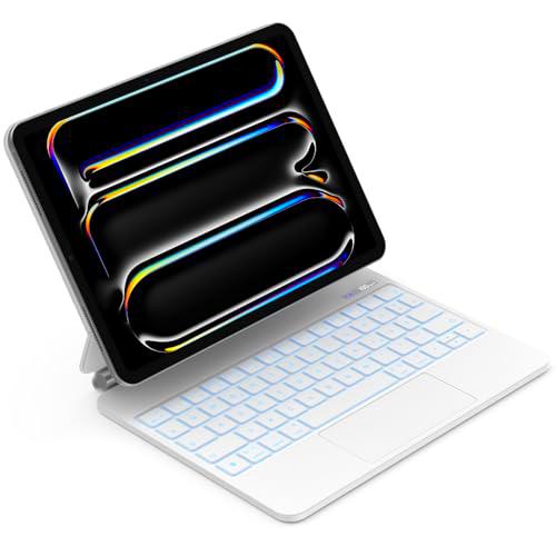 GOOJODOQ Funda con teclado para iPad Pro de 11 pulgadas M4 2024