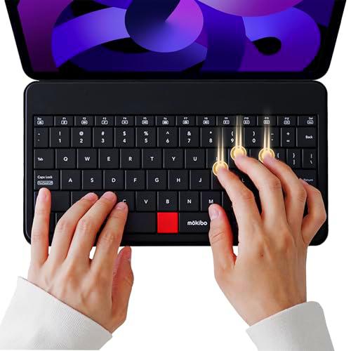 MOKIBO Funda Delgada con Teclado Bluetooth Universal Fusion