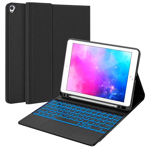 SENGBIRCH Funda para iPad de 9 generación con teclado