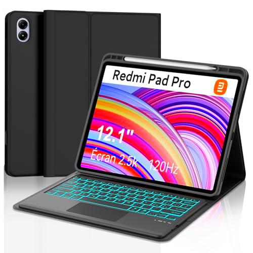 SENGBIRCH Funda teclado para Redmi Pad Pro 12,1 pulgadas