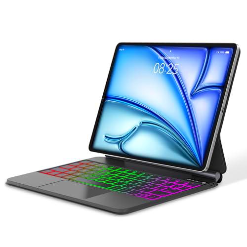 FOGARI Teclado para iPad Air de 11 Pulgadas | Teclado Magic para iPad Air 5/Air 4 | Funda Teclado para iPad Pro 11 Pulgadas (2022-2018) Gen