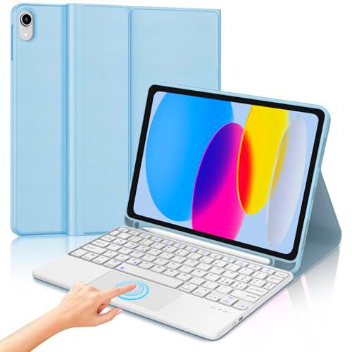 Teclado para iPad 10 Generación 2022, Funda con Teclado para iPad 10 Generación 10.9&quot;