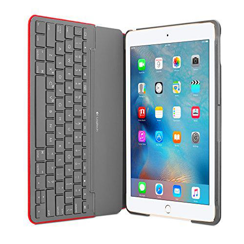 Logitech Funda con Teclado Canvas iPad Air 2 (Mars Red Orange)