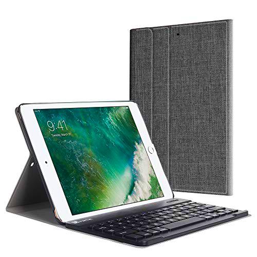 Fintie Funda con Teclado Inglés para iPad 9.7 2017 2018