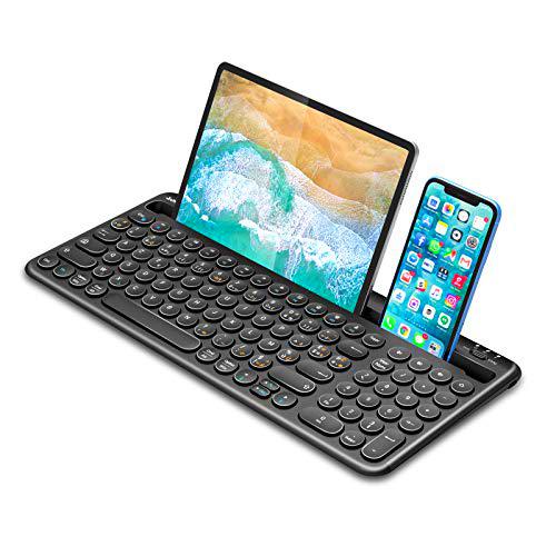 Jelly Comb Azerty - Teclado inalámbrico multidispositivo para tablet Samsung