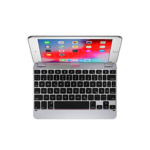 Teclado inalámbrico Brydge 7.9, Compatible con iPad Mini de 5ª generación y iPad Mini 4 Distribución QWERTZ en alemán