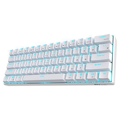 RK ROYAL KLUDGE RK61 Teclado inalámbrico inalámbrico para juegos al 60%