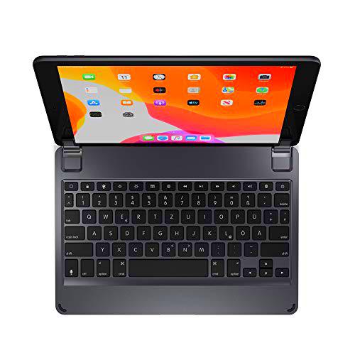 Teclado inalámbrico Brydge 10.2, Compatible con iPad de 8ª generación y iPad de 7ª generación Distribución QWERTZ en alemán