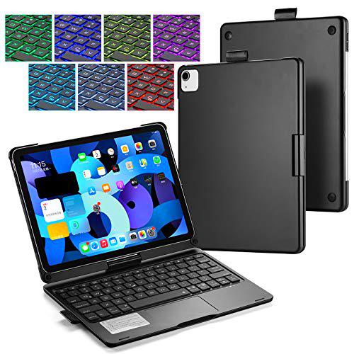 UIQELYS Funda con teclado para iPad Air 2020 10.9 (4ª generación)