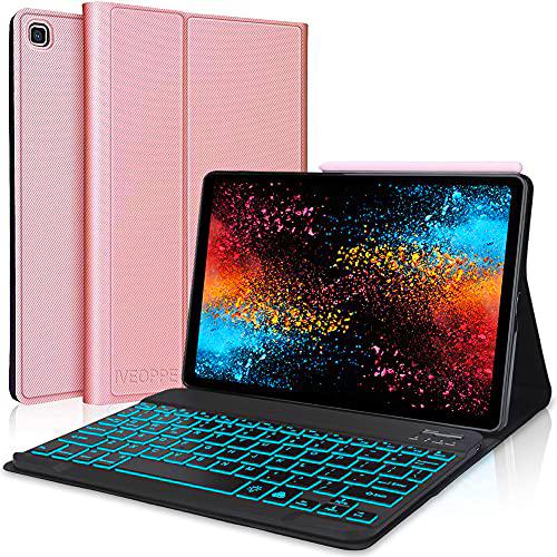 Iveoppe - Funda teclado para Samsung Galaxy Tab S6 Lite