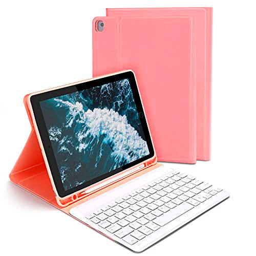 Funda con teclado retroiluminado para iPad Pro 2020/2019 de 10.2 pulgadas