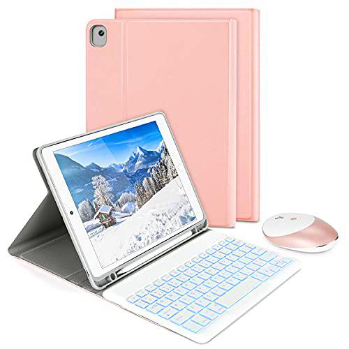 Funda con teclado retroiluminado para iPad 10.2 2021 9ª generación